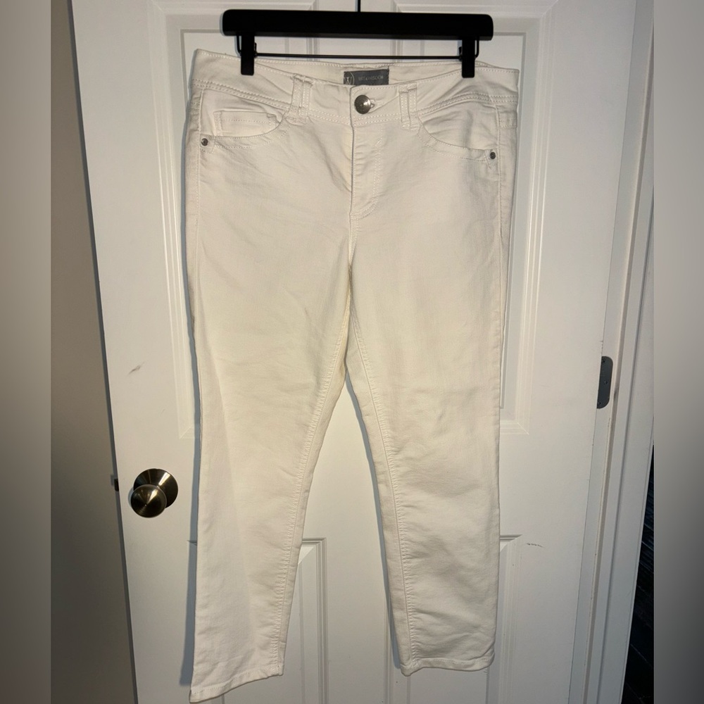 Wit & Wisdom Ab Solution White Jean, Size 12